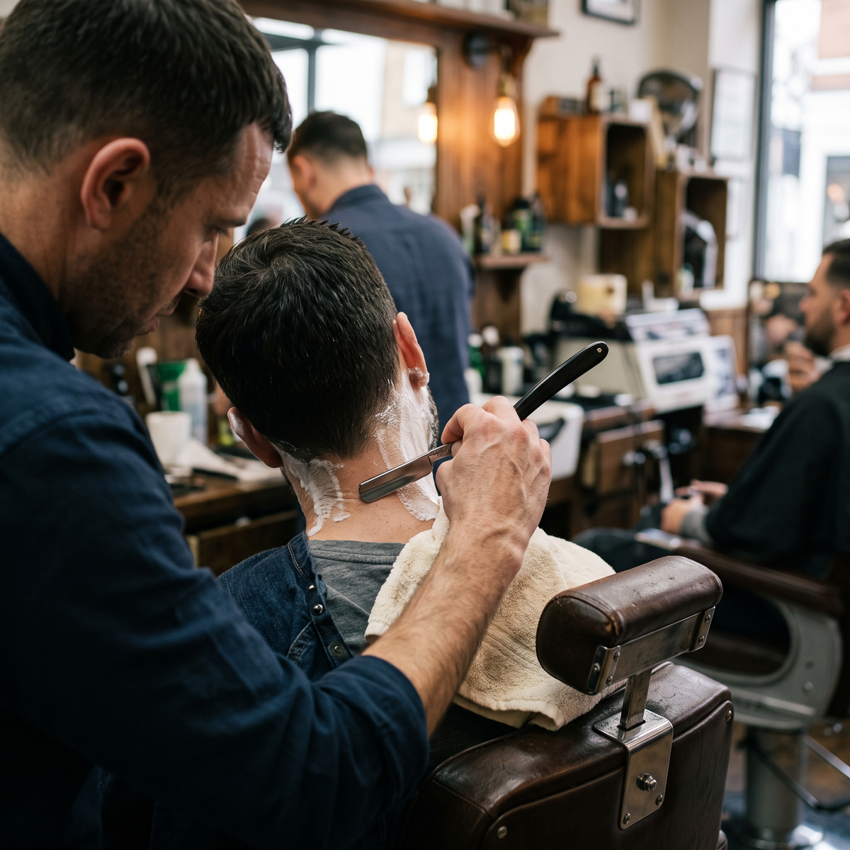 VYRAN Rasiermesser — Solingen — Im Barbershop